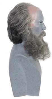 Hairstyle of a German Man around 1900, custom made wig